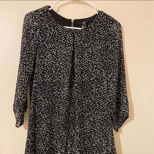 H&M black dress